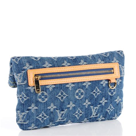 lv clutch blue|louis vuitton clutch for sale.